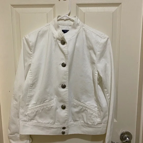 Chaps‎ White Jacket-Size L