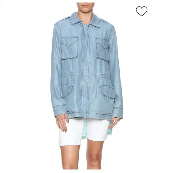BB Dakota Light Denim Jacket Size XS
