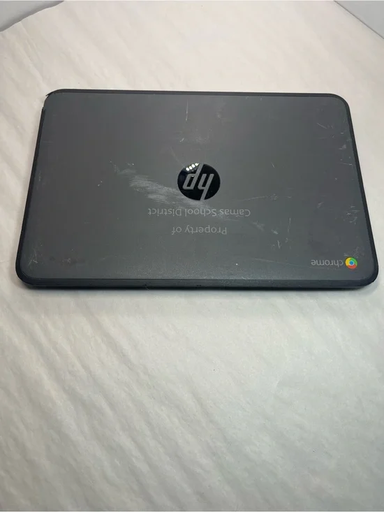 HP Chromebook Laptop - Dark Gray with Black Trim