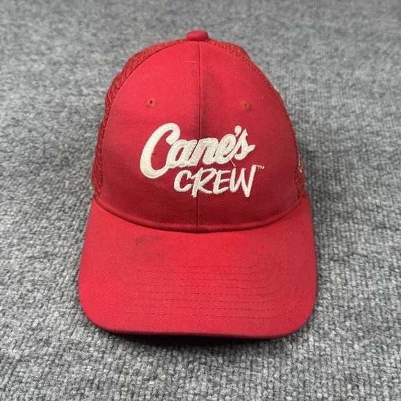 Raising Canes Hat Cap Snap Back Employee Crew Uniform Chicken Fingers One Love