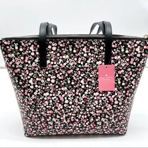 kate spade Patrice Park Ave Floral Multi Tote Bag NWT