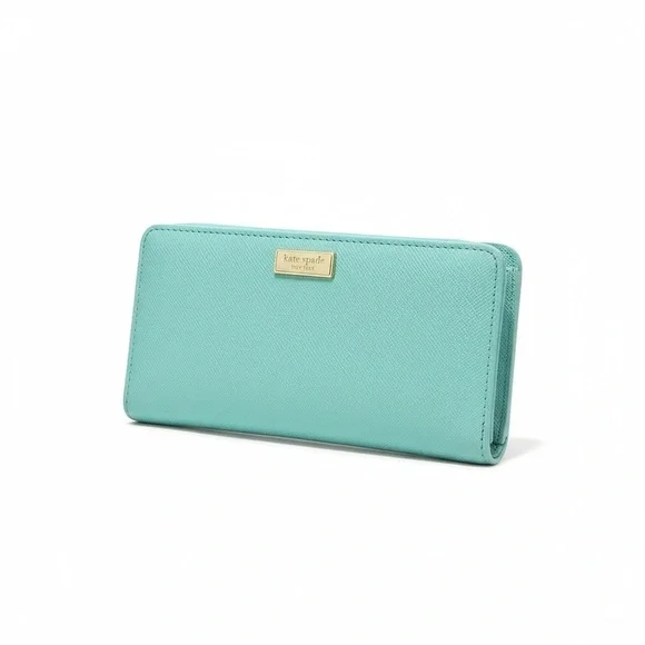 Kate Spade Aqua Leather Wallet