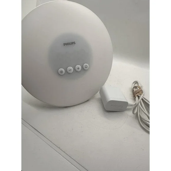 Philips HF3500 Wake Up Light Sunrise Alarm Clock White LED Luminaire Lamp