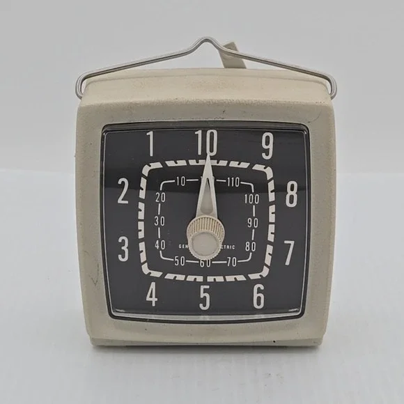 Vintage General‎ Electric Darkroom Kitchen Timer Clock USA VTG GE Alarm Clock