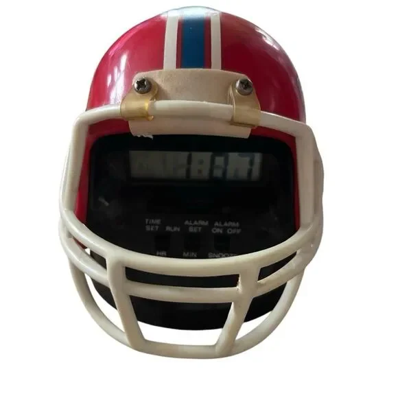 Buffalo Bills Vintage NFL Helmet Clock Radio