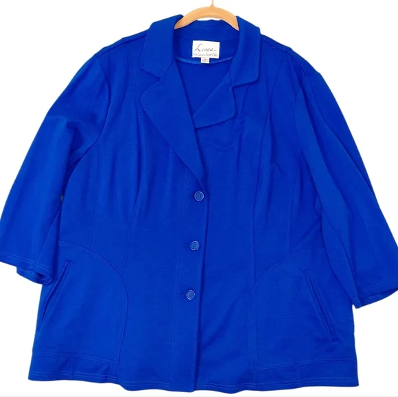 Linea by Louis Dell'Olio - Royal Blue Blazer