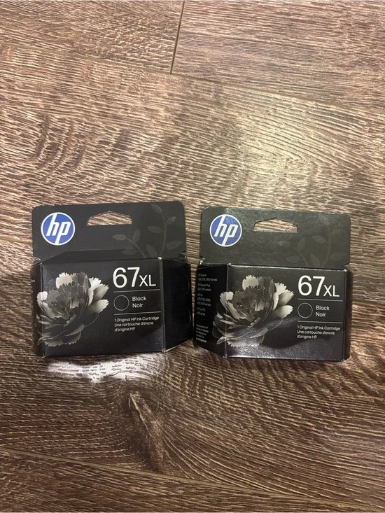 (Pack of 2) HP 67XL Black Ink