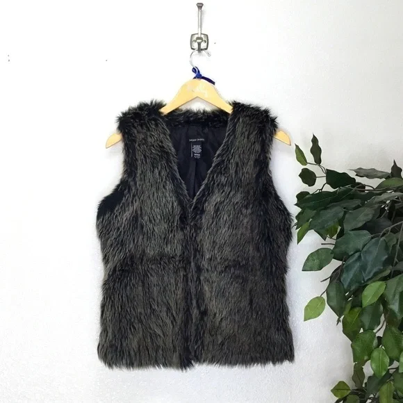 Sweater Project Faux Fur Vest