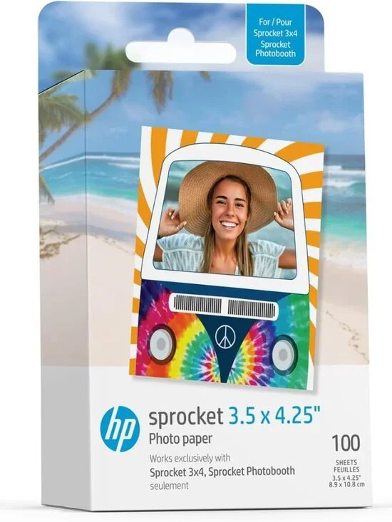 HP SPROCKET 3.5 X 4.25