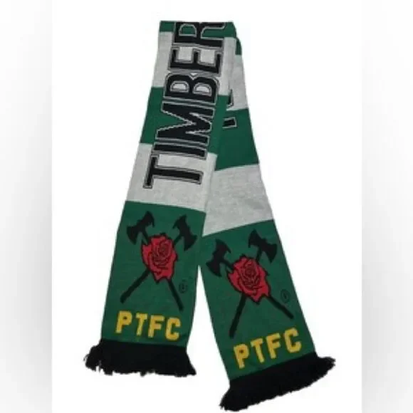 Portland Timbers Timbers Army NO PITY PTFC 107 Black Fringe 68 x 7 100% Acrylic