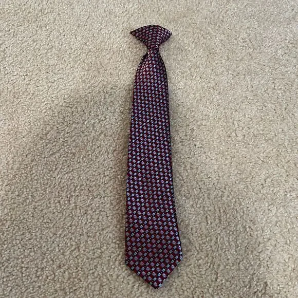 KIDS RED AND BLUE TIE