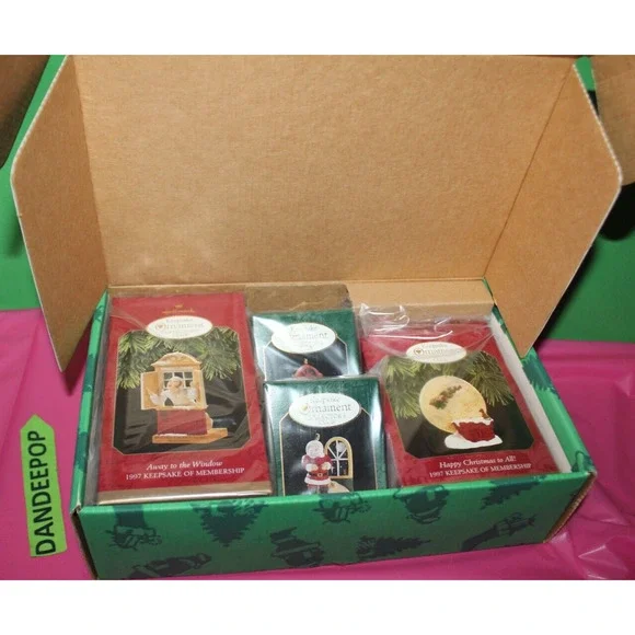 Hallmark The Night Before Christmas 1997 Membership Kit Complete NOS In Box