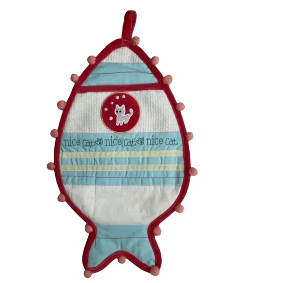 KITTY CAT Fish Stocking Christmas VGC
