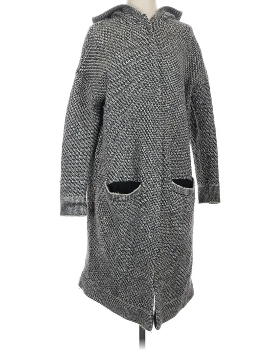 Free People Womans black and white coat size XS