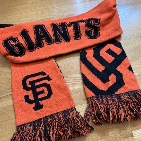 MLB SF San Francisco Giants Baseball Bay Area Stadium Fan Apparel Scarf