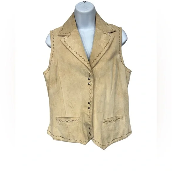 Isabella Bird suede vest size medium