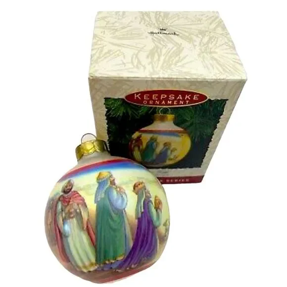 Vintage Hallmark Keepsake Ornament 1993 The Gift Bringers Series -  The Magi