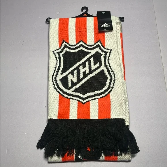 NWT NHL Adidas Tampa Bay Pacific Division Scarf All Star Game Knit Rare 2018