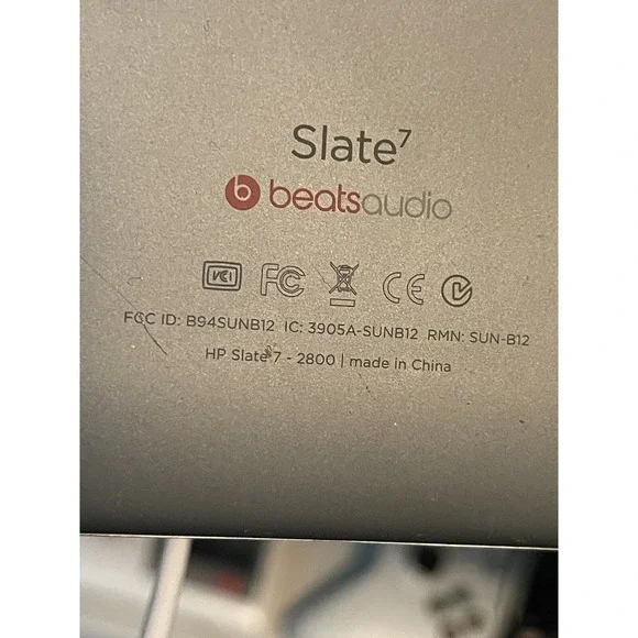 HP Slate 7 Android Tablet - Silver (no Power)