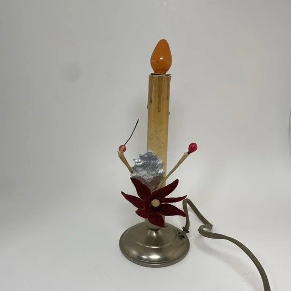 Holiday Lighted‎ Table Decoration Candle (lot 1758)