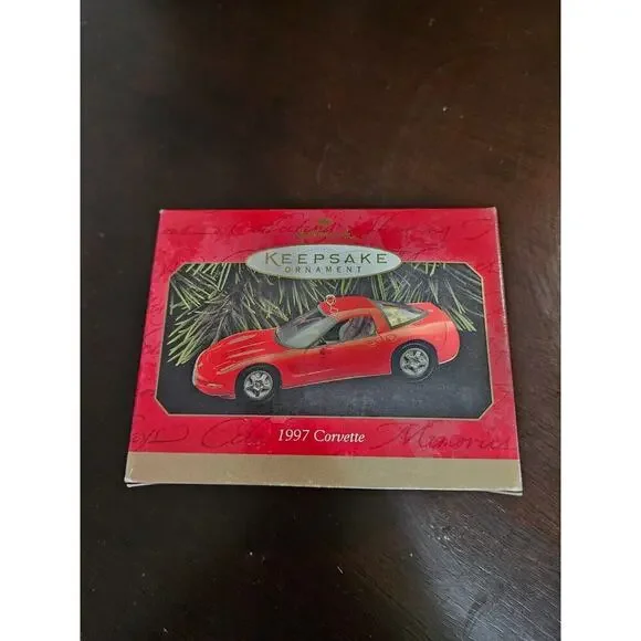 Vintage Hallmark Collector's Series Ornament 1997 Chevrolet C5 Corvett