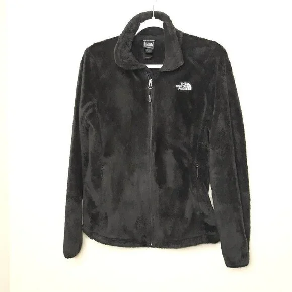 The North Face Black Osito Fleece Full-Zip Jacket M Outdoors Hiking