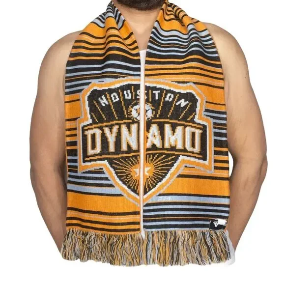 adidas Houston Dynamo Soccer Scarf Forever Orange MLS 56