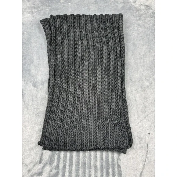 Goodfellow & Co Men's Rib Scarf‎ Black Knit