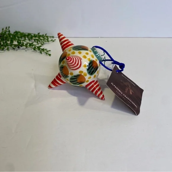 Gorky Gonzalez Mexico Pottery Handpainted Ornament NWT