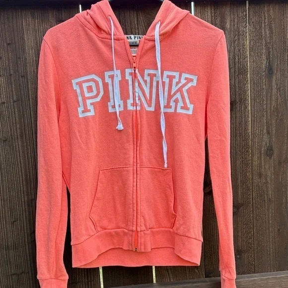 Victoria's Secret Pink Coral Hoodie