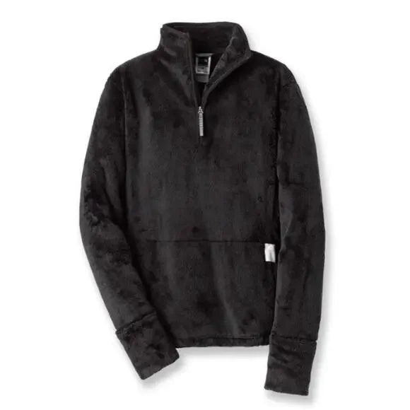 North Face Black Fleece Half Zip Pullover