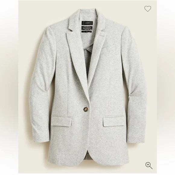 J.Crew Alfie blazer in Italian knit wool blend size 14