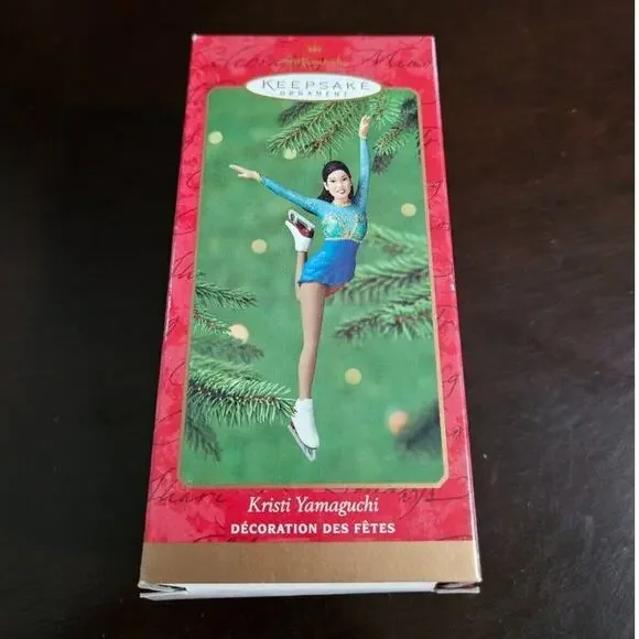 Hallmark Keepsake Ornament Kristi Yamaguchi Skating Olympics 2000