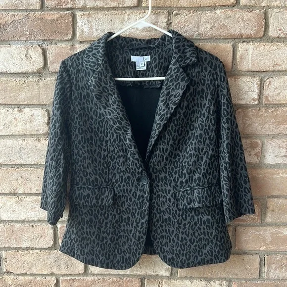 Luii Animal Print Blazer