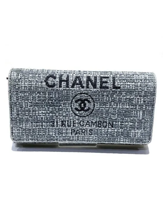 Chanel Deauville Wallet Canvas