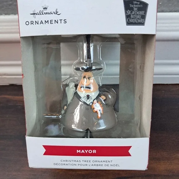 Hallmark Disney The Nightmare Before Christmas The Mayor Ornament 2022 New