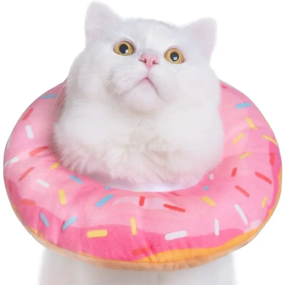 Pink Donut Cat Collar