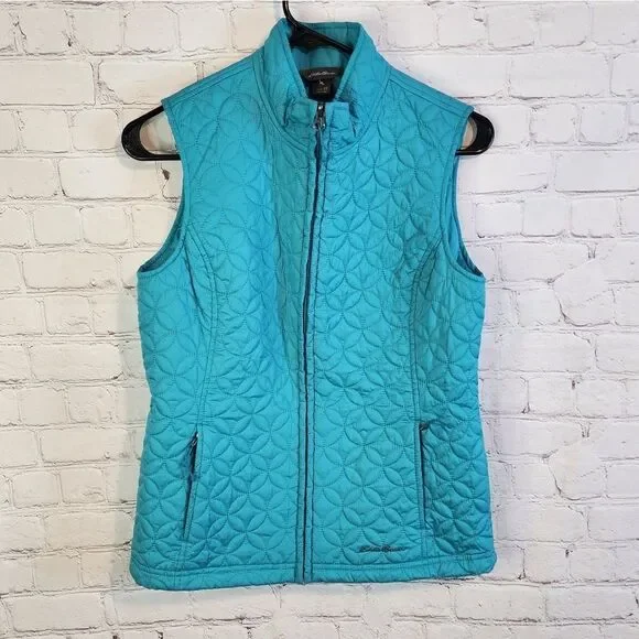 Women's Eddie Bauer quilted vest, size XS