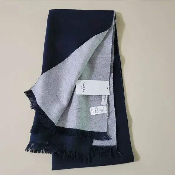 Goodfellow & Co. Men's Navy Reversible Scarf