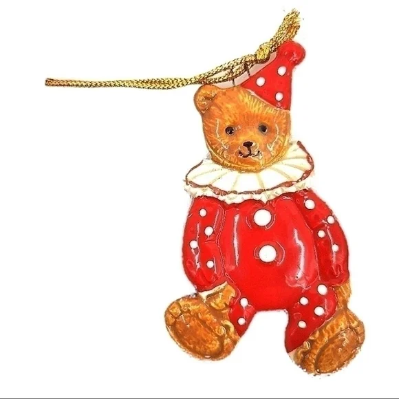Vintage 80sGordon Fraser Schmid Teddy Bear Ornament