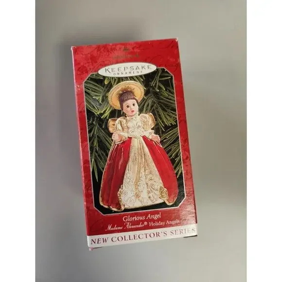 Hallmark Keepsake Ornament 1998 Madame Alexander Holiday Glorious Angel Doll