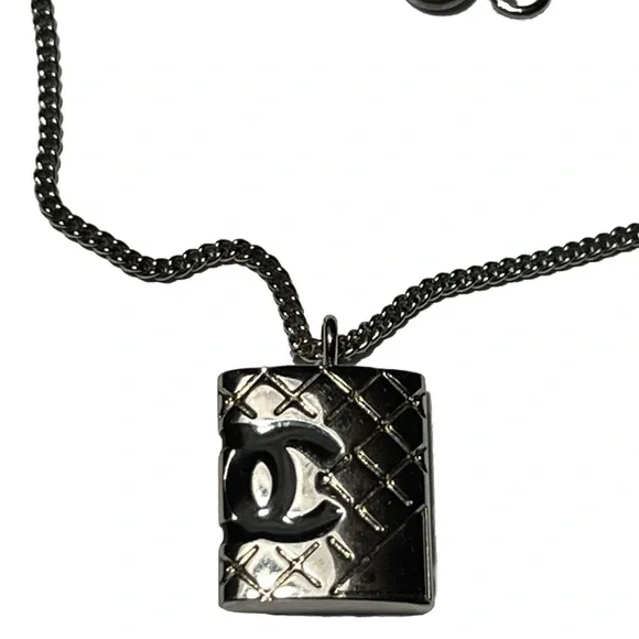 CHANEL cambon Logo CC pendant Bracelet