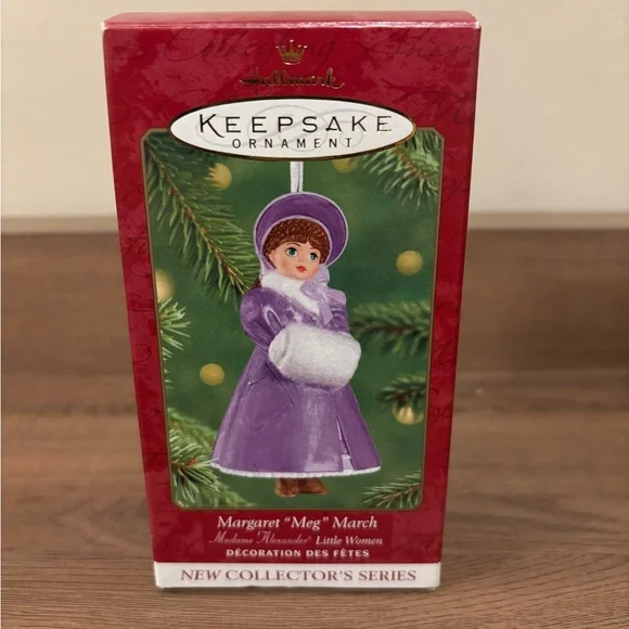 Vintage‎ 2001 Hallmark Keepsake Ornament Little Women Margaret “Meg” March NEW