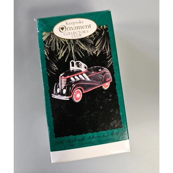 1996 Hallmark Keepsake - 1937 Steelcraft Auburn By Murray Car Christmas Ornament
