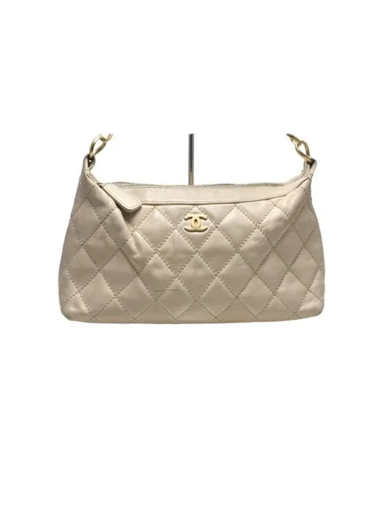 Chanel Quilted GD Leather Shoulder