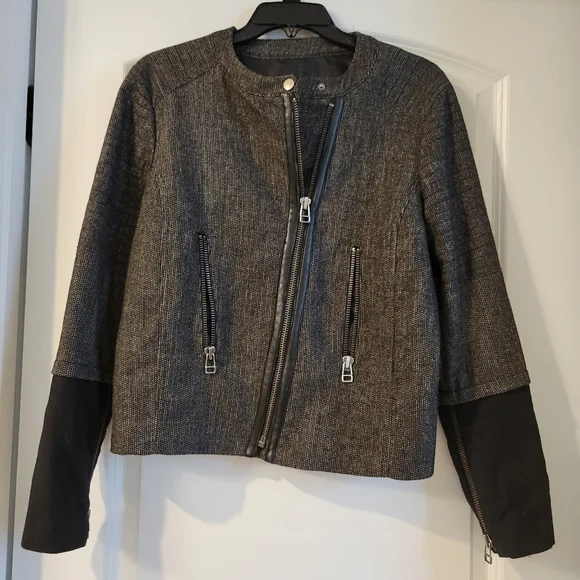 MNG jacket size 10 moto style