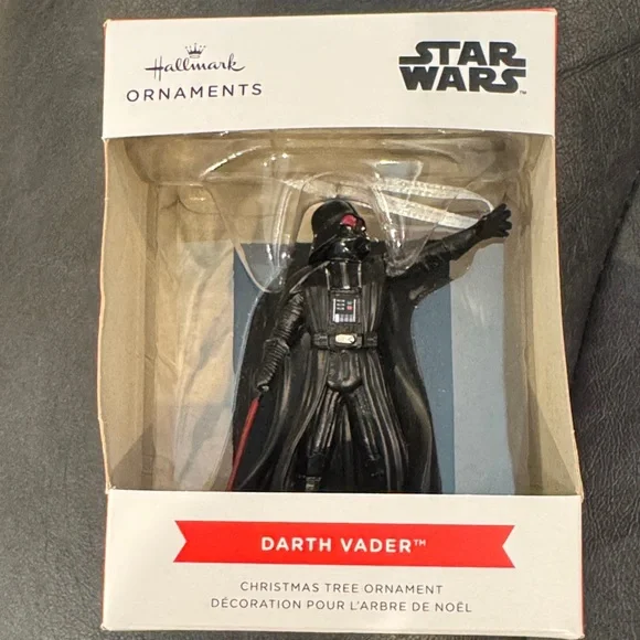 Hallmark Star Wars Darth Vader Ornament - Black and Red