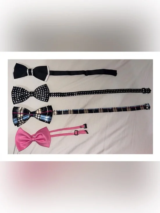 Set of 4 Boys Bow Ties
