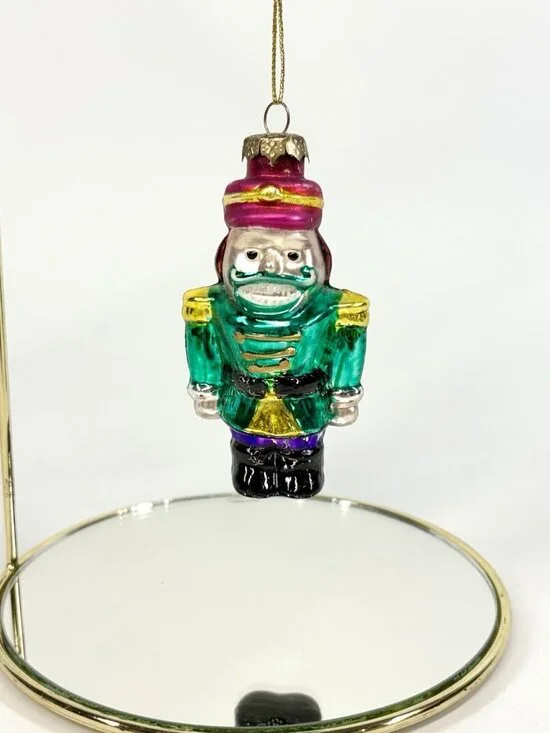 2004 Thomas Pacconi The Nutcracker Hand Blown Glass Christmas Ornament 3”