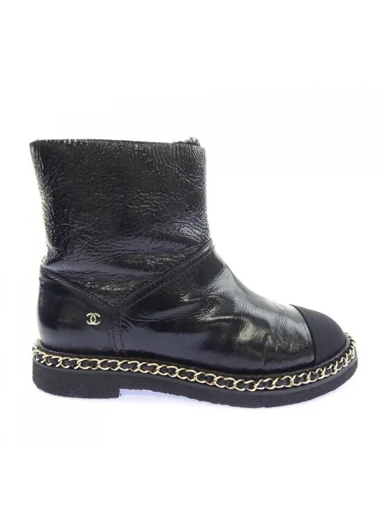 Chanel Boots Black